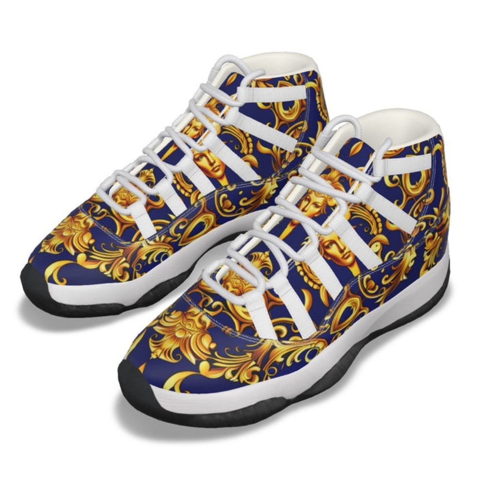 Kokorepublic Men's High Top Basketball Shoes